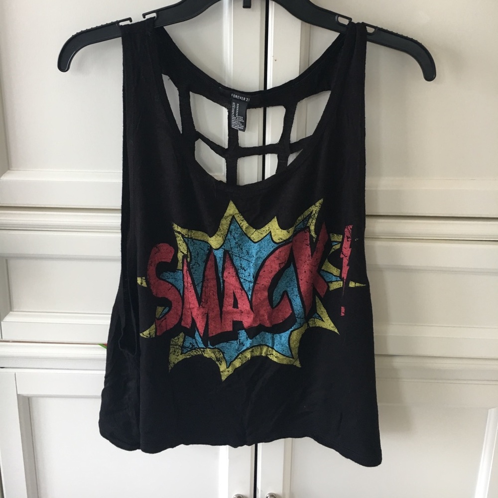 Comic book style tank